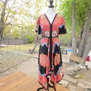 Signature by Robbie Bee Women's Vibrant Classy Dress